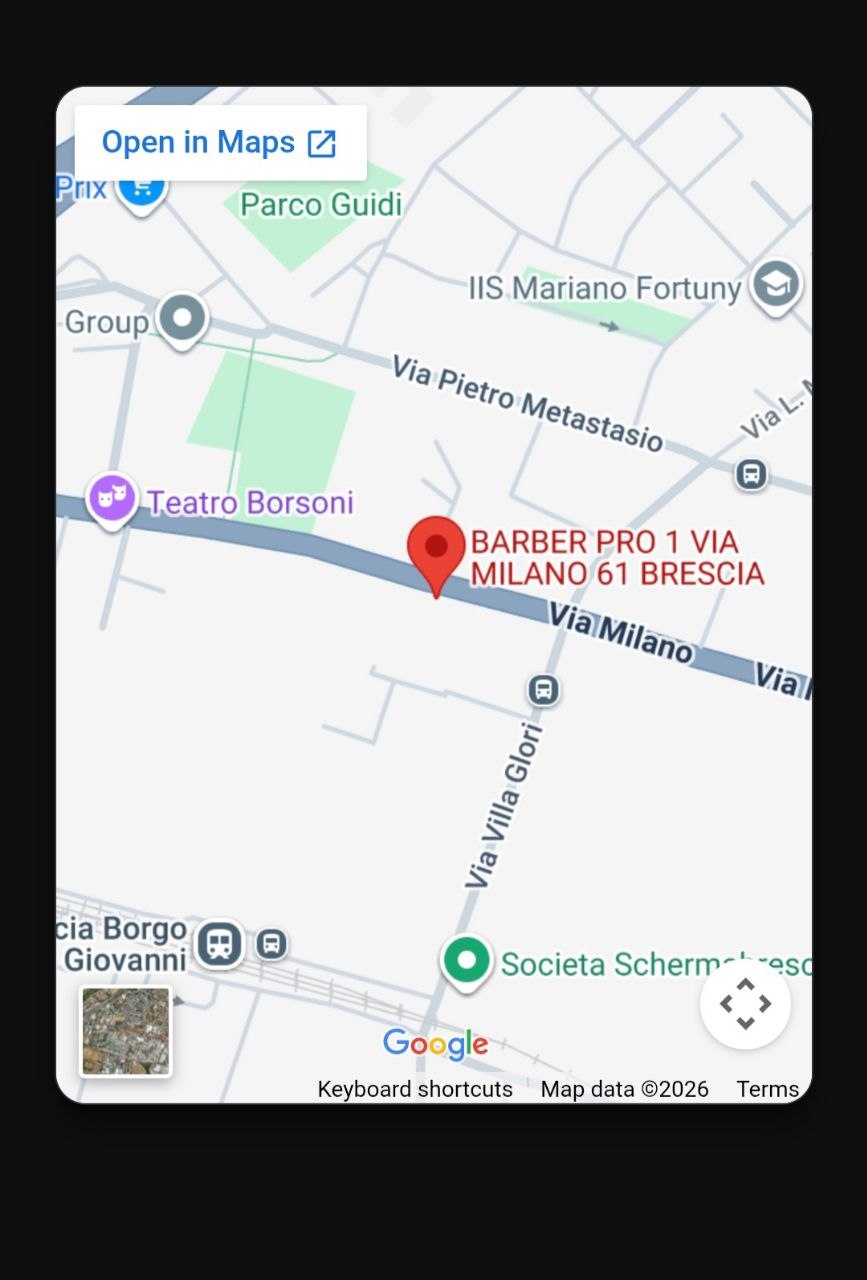 Barber Pro 1 location map